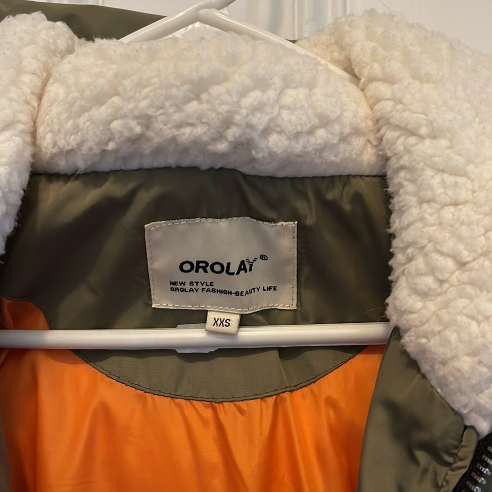 Orolay Zip Front Thickened Down Jacket - image 4